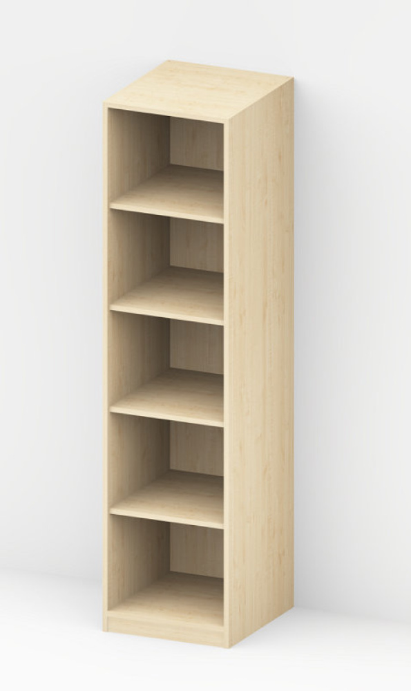 Kleiderschrank - 1 Tür - (40/50/60cm x 200cm x 58cm)